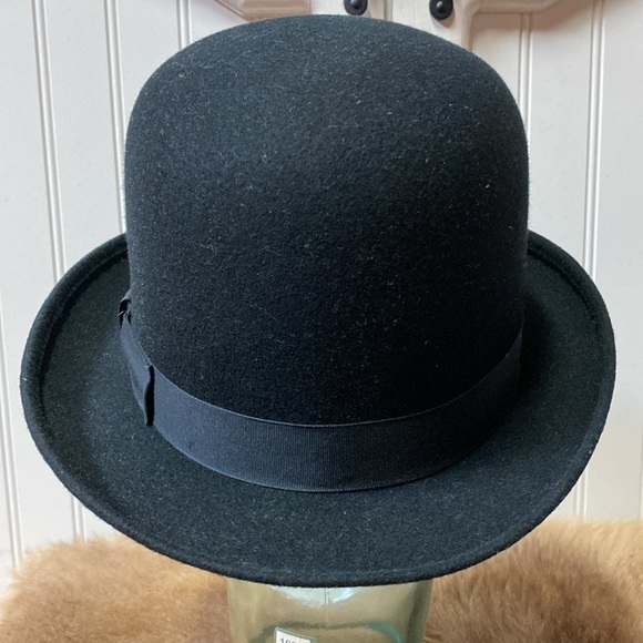 Shannon Phillips Black Wool Derby Hat M - Picture 5 of 11